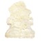 Homeroots 2 x 2 x 3 in. New Zealand Curly Single Sheepskin Rug Natural 294268 - alternate 1